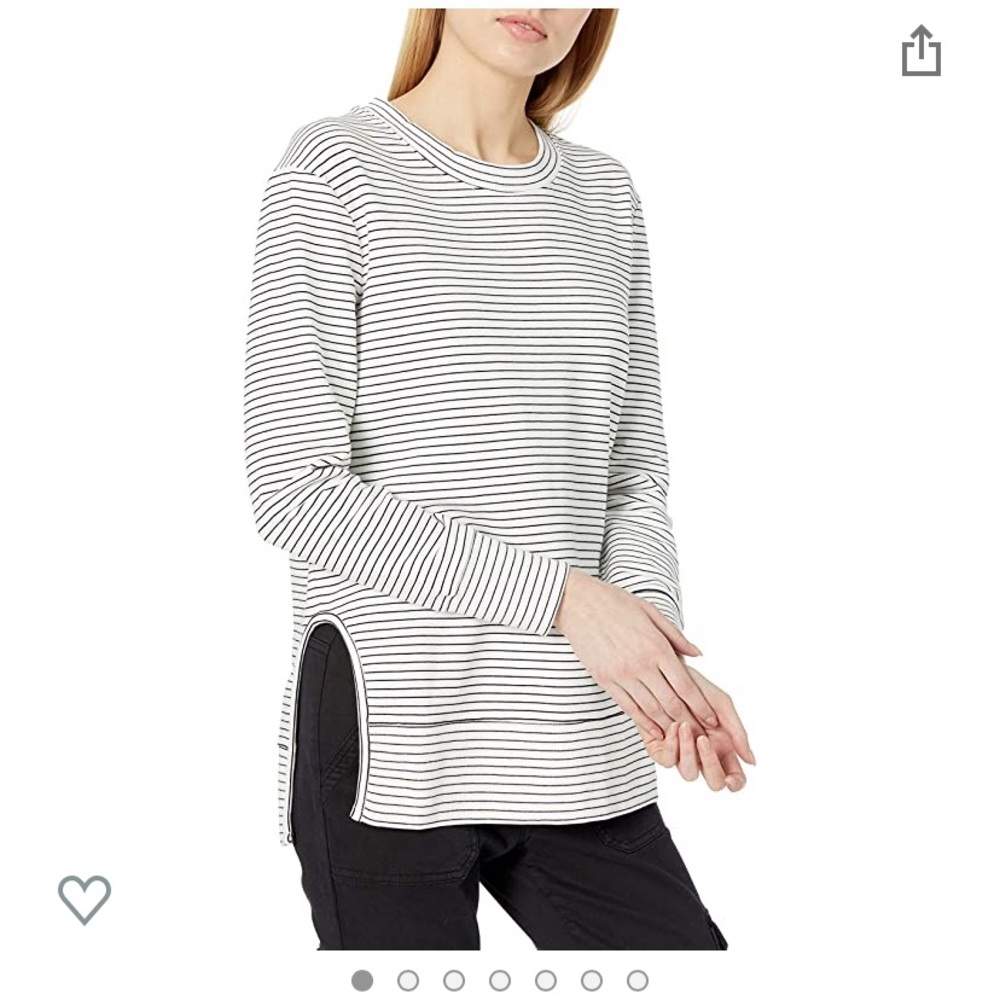 Amazon Daily Ritual brand cutout sweatshirt - Picture 2 of 7